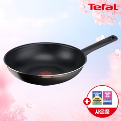 [테팔] G6 초코브라우니 멀티팬 28cm+(증정) 셀룰로오스 코팅팬 전용 스펀지(수세미) 2P