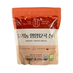 유기농 영양12곡 선식 400g 미숫가루 설탕무첨가