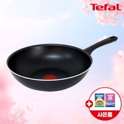 [테팔] ★한정수량★ G6 이지앤컴포트 티타늄 멀티팬 28cm+(증정) 셀룰로오스 코팅팬 전용 스펀지(수세미) 2P