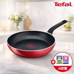 [테팔] 메이드 인 프랑스 G6 인덕션 스타트앤쿡 프라이팬 24cm+(증정) 셀룰로오스 코팅팬 전용 스펀지(수세미) 2P