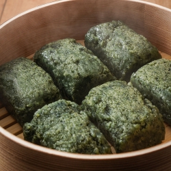 [남도청년] 진도 쑥으로 만든 직접 찐 수제 쑥설기 100g x 10개입