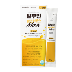 뉴트라라이프 알부민 에너맥스(15일치) 2박스 (1개월분)