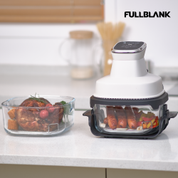 [행사][풀블랭크] 크로칸테 에어프라이어 4L SK-15F(유리바스켓 추가 가능)