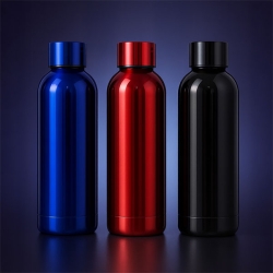 [힙포팡] 어반 메탈릭 4중코팅 유광 텀블러 304 스테인리스 500ml
