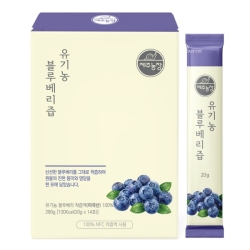 [제주농장] 제주농장 유기농 블루베리즙 100% NFC착즙(20g 14포)