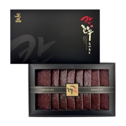 [칸] 수제 한우육포 선물세트 480g(60g*8팩)_쇼핑백