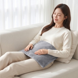 [한일좋은자리] 커버형 카본 탄소 황토 전기 온열 찜질기(방수본체 분리세탁 초극세사 커버 사이즈 택1)