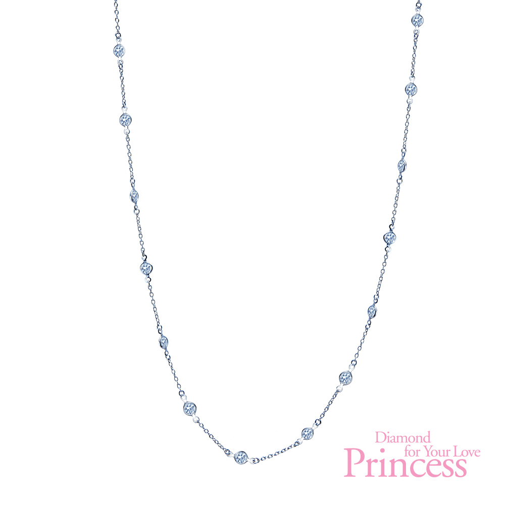 [EXCLUSIVE SILVER] 티어롱드롭 목걸이