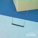 블루스틱 목걸이