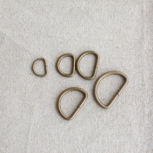 4개입) D링 디링(청동5종) - 가방연결고리,가방부자재