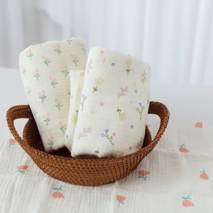 요루 이중거즈 스프링 블룸패브릭 3종