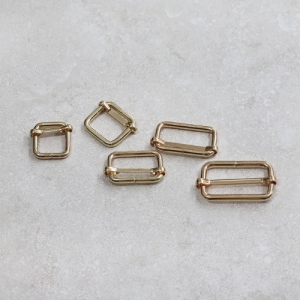 4개입) 왈자,줄임쇠 (골드5종) - 가방연결고리,가방부자재