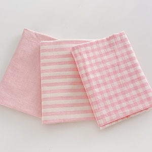 패키지원단 1/2마 패키지 멜란지 선염 워싱 연핑크 3종