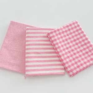 패키지원단 1/2마 패키지 멜란지 선염 워싱 체리핑크 3종