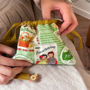 36-636 빨간머리앤 원단12 코튼린넨 메모리스퀘어_그린