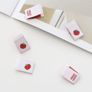 5개) 끼움라벨 핸드메이드 토마토 Z2063