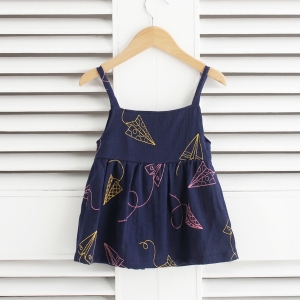 대폭거즈 종이비행기 자수