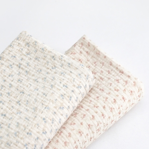 대폭 요루 이중거즈 원단 메밀꽃 2color