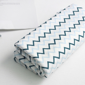 대폭 싱글 자가드 다이마루 원단 지그재그