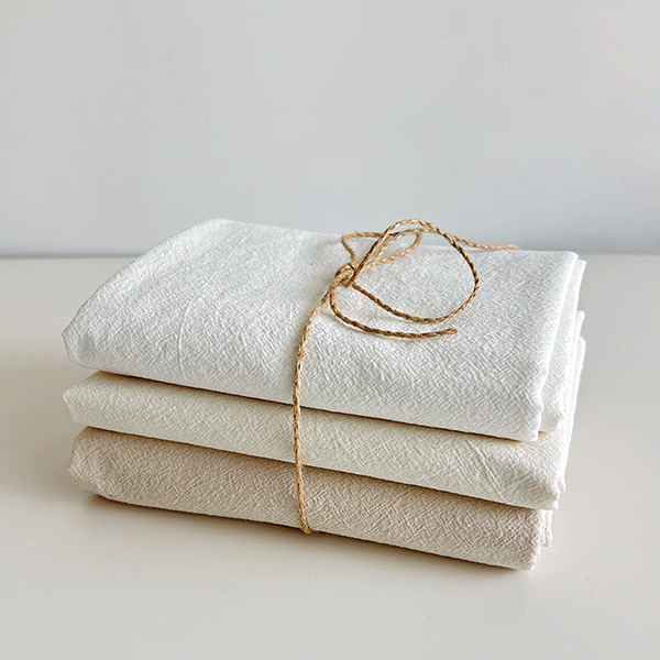 대폭 면 20수 빈티지 워싱 광목원단