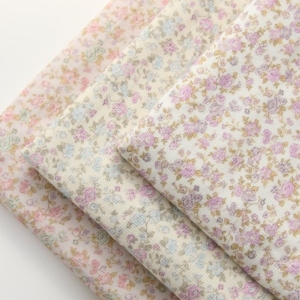 대폭 잔골덴 원단 미니 로즈가든 3color Z2100