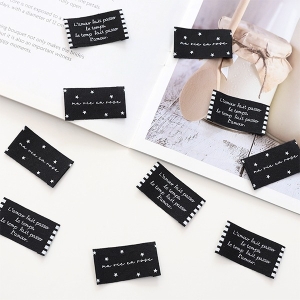 5개 면라벨 모던한 블랙 2종 Z2106