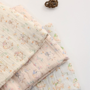 대폭 DTP 요루 이중거즈 원단 방황하는 오리 3종 Z2153