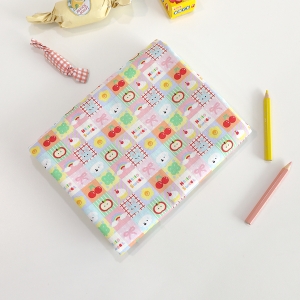 DTP 프린팅 40수 캐릭터 면원단 헬로스윗 SL917