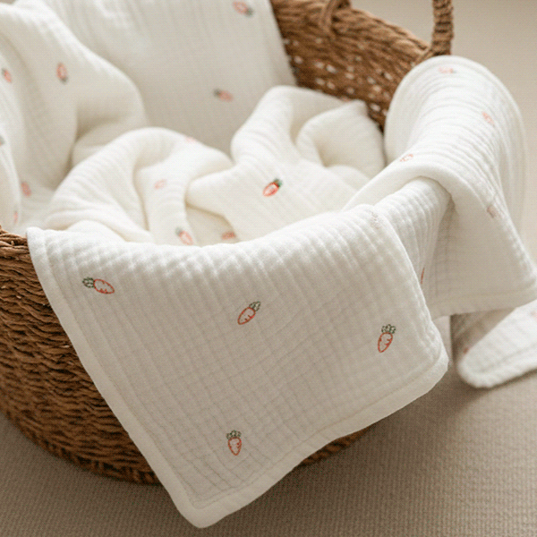 대폭 바이오워싱 모달 삼중 요루거즈 자수원단 리틀팜