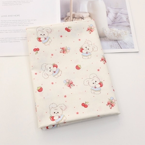 대폭 30수 면원단 체리 딸기 강아지 Z2156