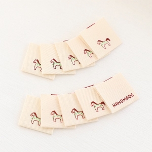 10개) 끼움라벨 핸드메이드 얼룩말 Z2159