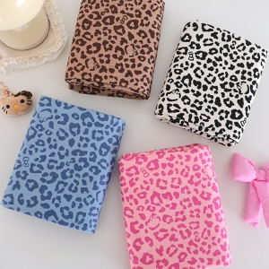 면 10수 트윌 캔버스 호피원단 리본캣레오파드 4종 SL932