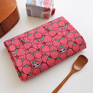 DTP 프린팅 딸기 캐릭터 면원단 스트로베리가든 SL933