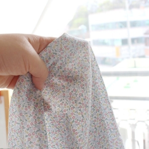 대폭-60수아사) 티니 퓨어화이트 플라워
