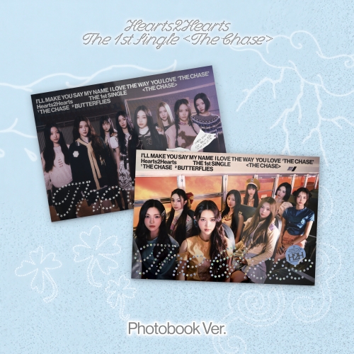 하츠투하츠(Hearts2Hearts) - 싱글 1집 [The Chase] (Photobook Ver.) (2종 中 1종 랜덤)