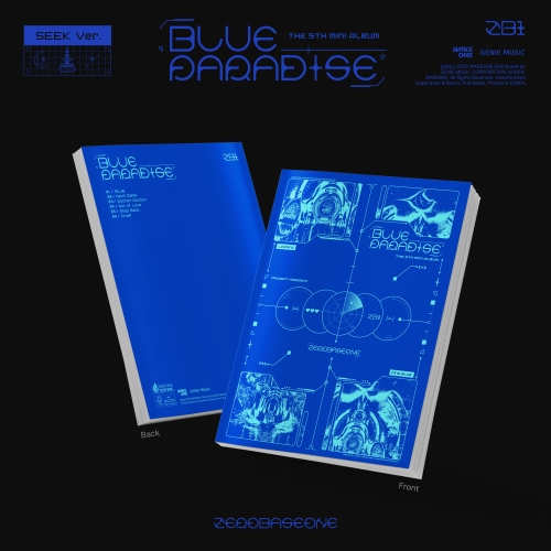 제로베이스원(ZEROBASEONE) - 미니5집_BLUE PARADISE (2종 中 1종 랜덤)