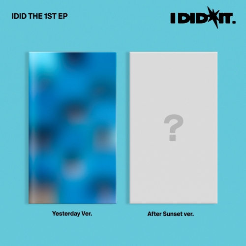 아이딧 (IDID) - 미니 1집[I did it] (Yesterday Ver./After Sunset Ver.) (2종 中 1종 랜덤)