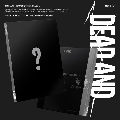 엑스디너리 히어로즈(Xdinary Heroes) - DEAD AND (photo book) [2종 中 1종 랜덤]
