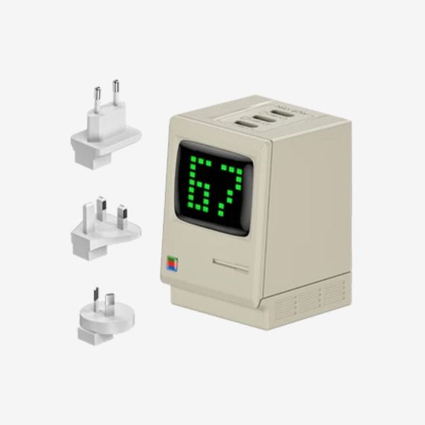 RETRO67 맥킨토시 감성 67w 스마트 충전기