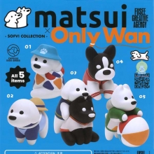 FUSEE 마쯔이 ONLY WAN 소프비 컬렉션 캡슐토이 5종셋트