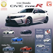 토이즈캐빈 1/64 혼다 CIVIC TYPE R (FL5) 캡슐토이 5종셋트