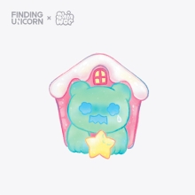 신우작가 아트토이 The Cold Hug Series Plush Blind Box 6종 홀박스