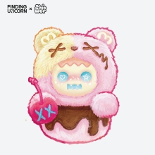 신우작가 아트토이 Bitter Sweet Series Plush Blind Box 6종 홀박스