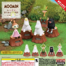 KITANCLUB MOOMIN 무민 그루터기 시계 캡슐토이 5종셋트