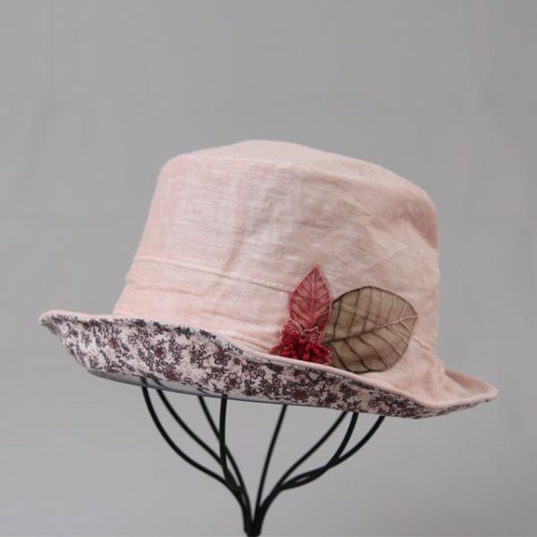 창고정리특집[더로라]버킷햇 천모자-올레길 나뭇잎-H901