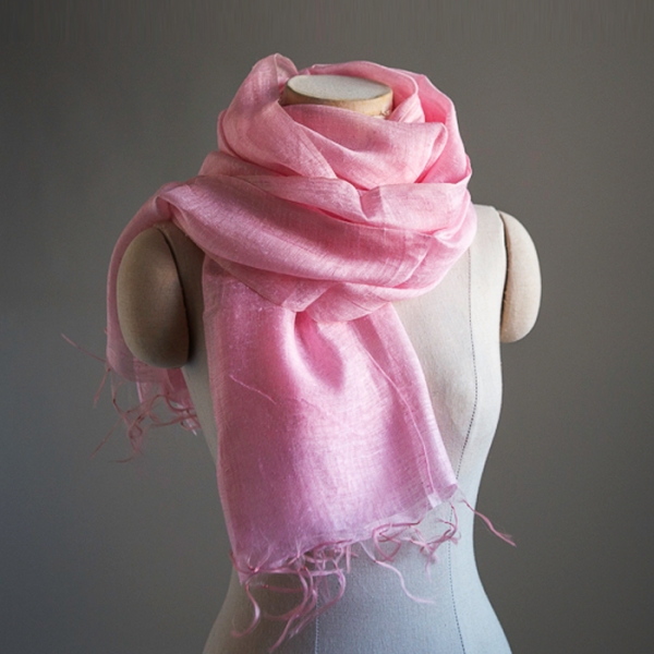 **가정의달 단독 특가**12900원[더로라]단색 실크 스카프 - 봄향기 S23013