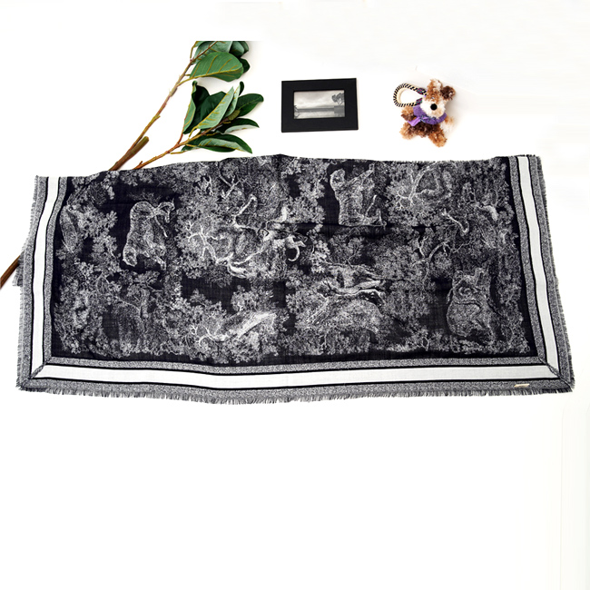 [더로라]크고풍성한울스카프-중세소설의숲 실크울 S25024