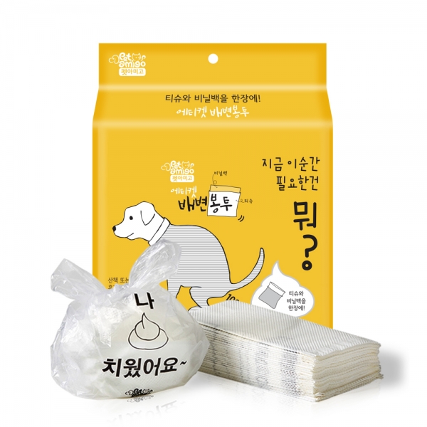 펫아미고 에티켓 배변봉투 100매