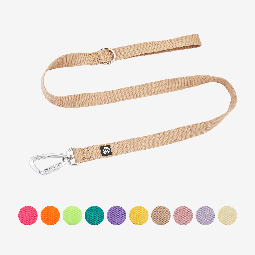 멍템 강아지 카라비너 리드줄 1.2m