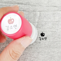 S-24 의류원형스탬프 마스크 책 식권 쿠폰 웨딩 칭찬 의류 스탬프 도장 제작